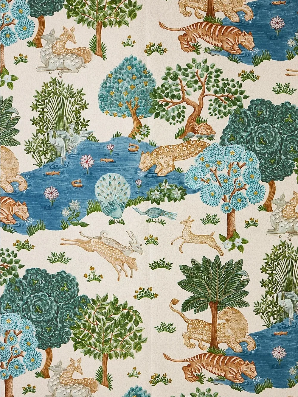 Sanderson Pamir Garden Landscapes Cream Nettle Wallpaper | One Roll | Brand New
